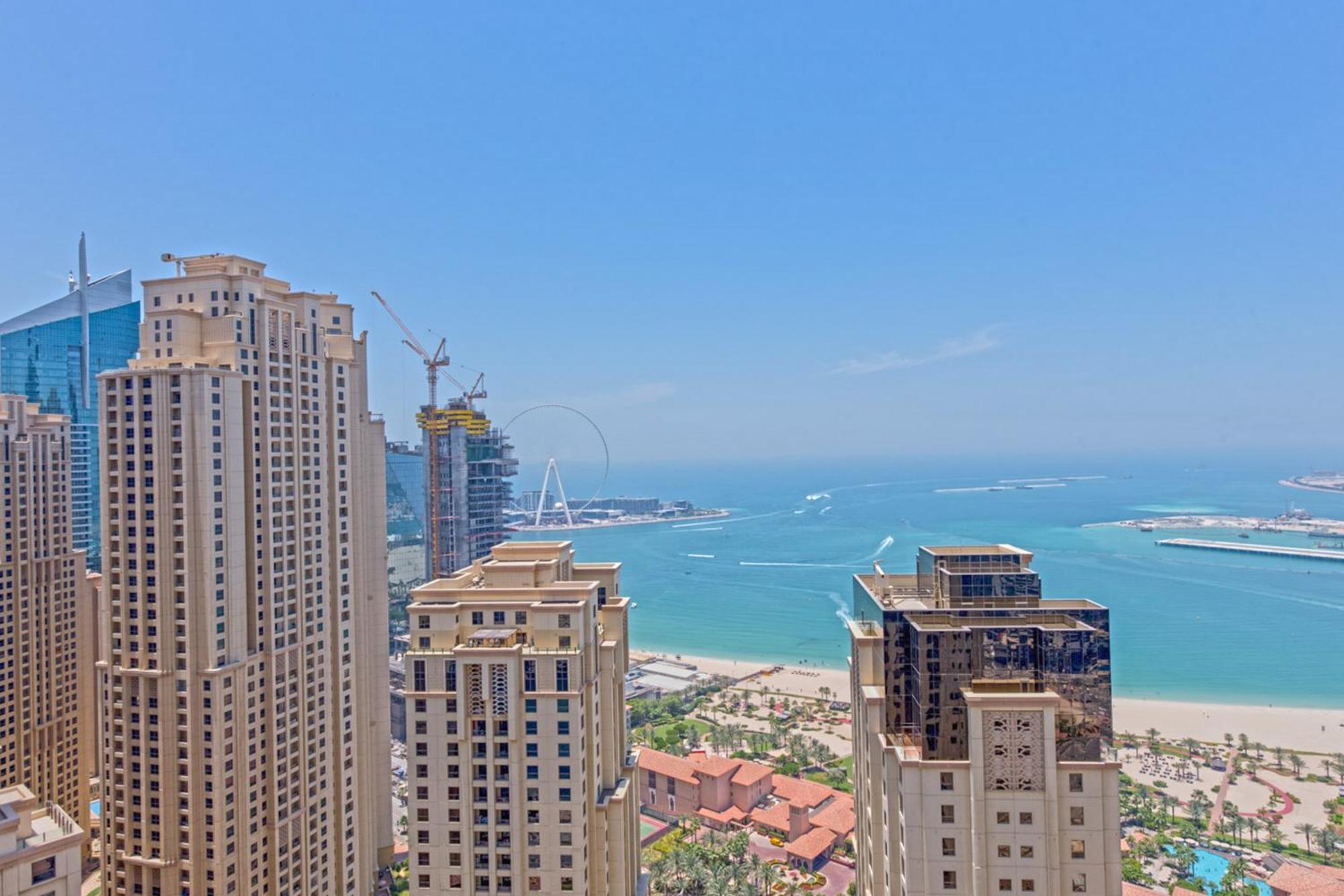 Stunning Marina & Sea View 4 Bedroom Apartment, Murjan 6 Jumeriah Beach Dubai Exterior photo