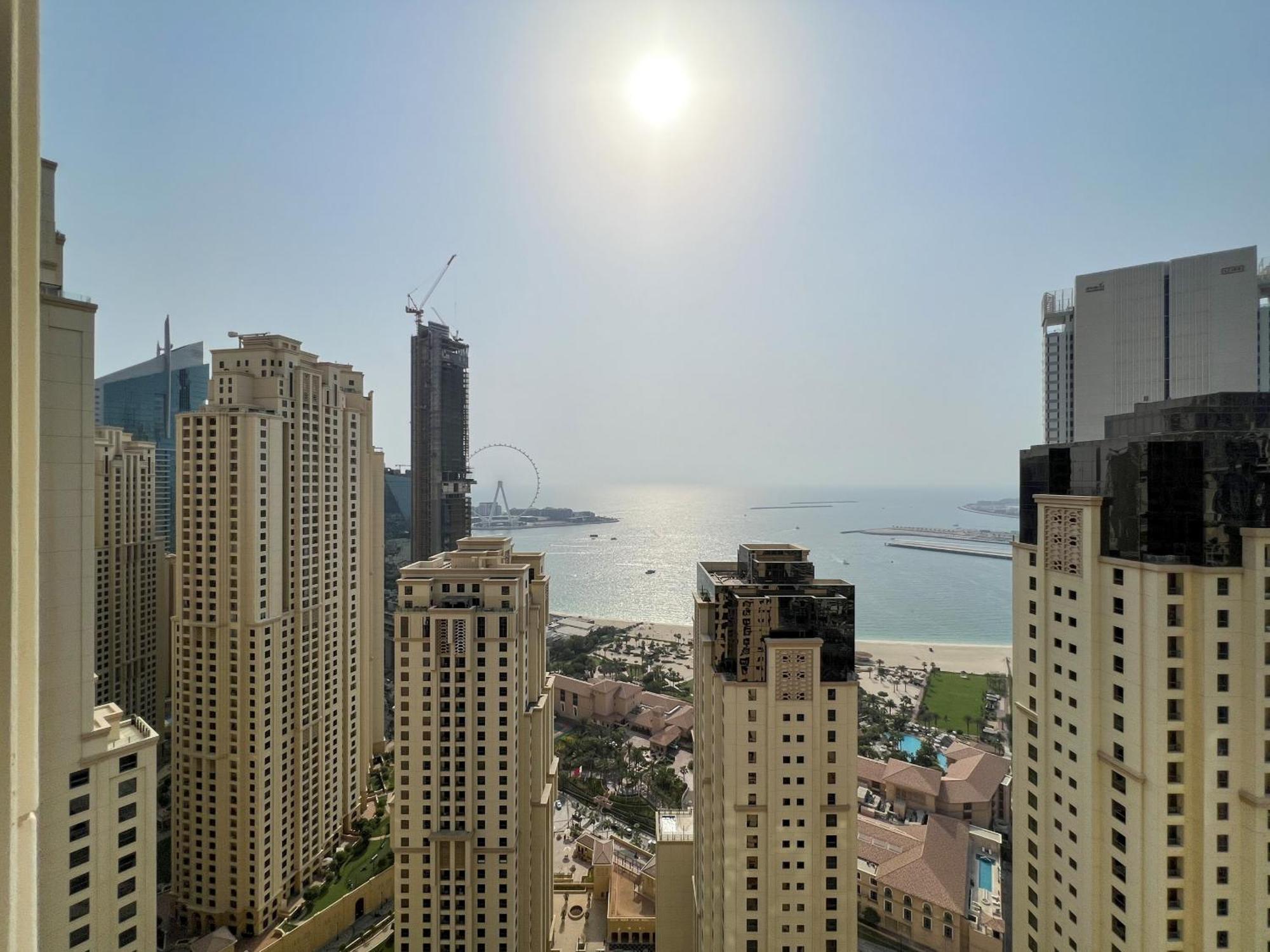 Stunning Marina & Sea View 4 Bedroom Apartment, Murjan 6 Jumeriah Beach Dubai Exterior photo